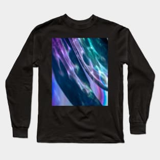 Purple Aesthetic Abstract Long Sleeve T-Shirt